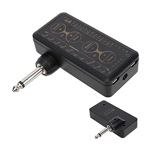 Guitar Headphone Amplifier - Rechargeable 780mAh Distortion Effect
