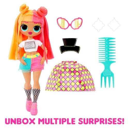 Neonlicious Fashion Doll - 11.5 inches 15 Surprises