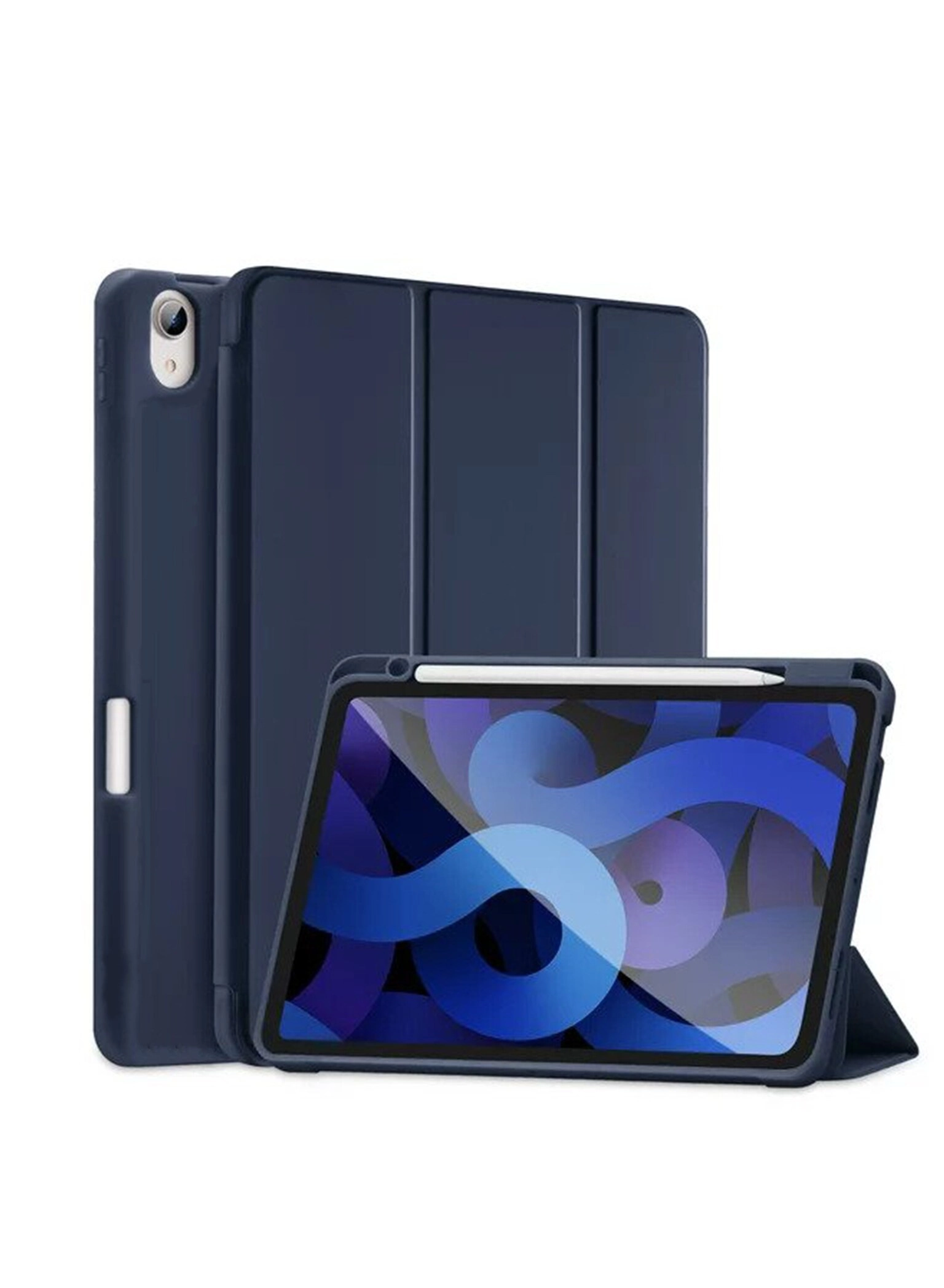Stand Case with Smart Cover for iPad Air (5th generation, 2022) 10.9-inch and iPad Air (4th generation, 2020) 10.9-inch