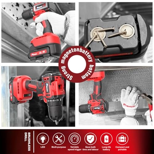 Cordless Drill Set - 1500 Milliamp Hours