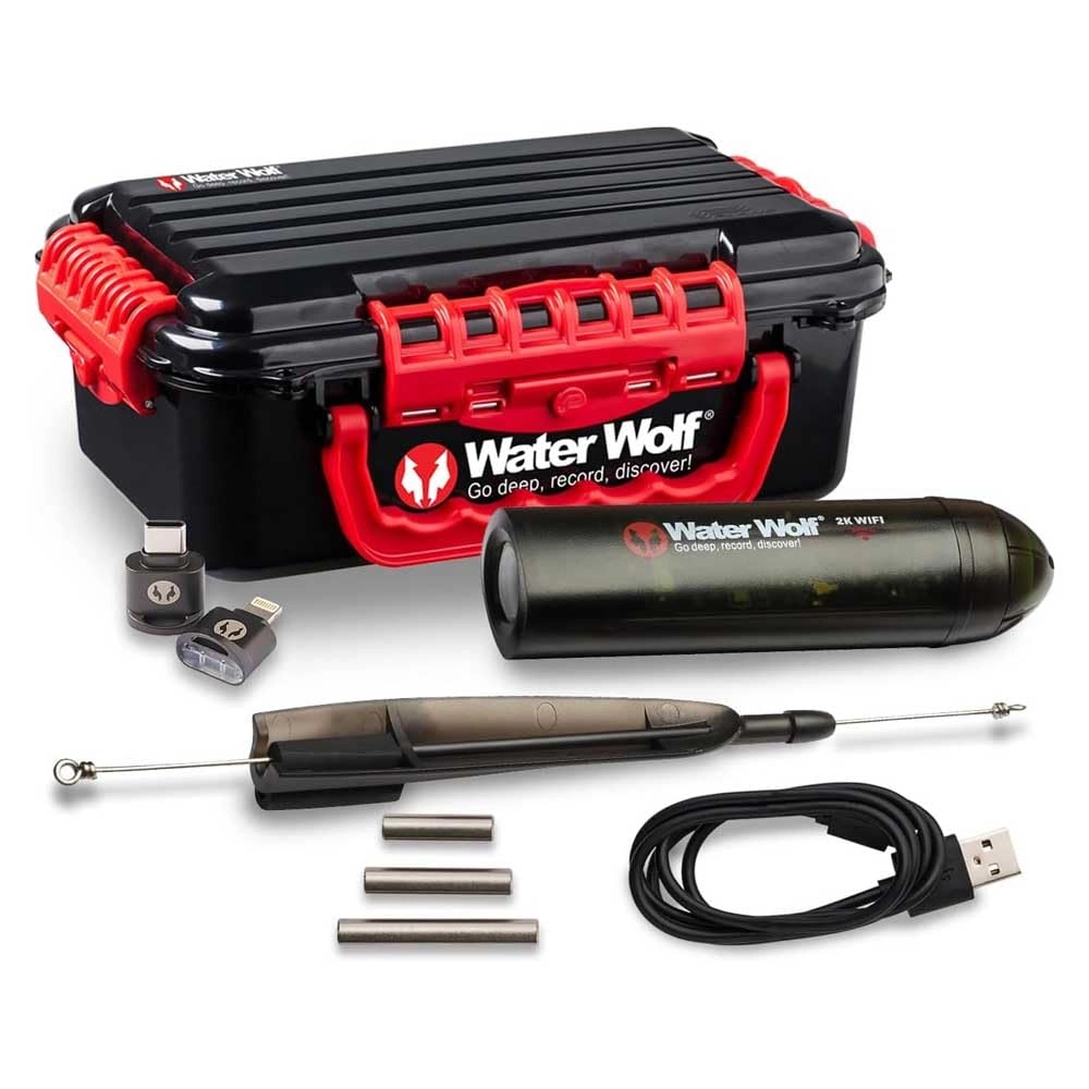 Water Wolf 2K WiFi Underwater Fishing Camera - 2560x1440p