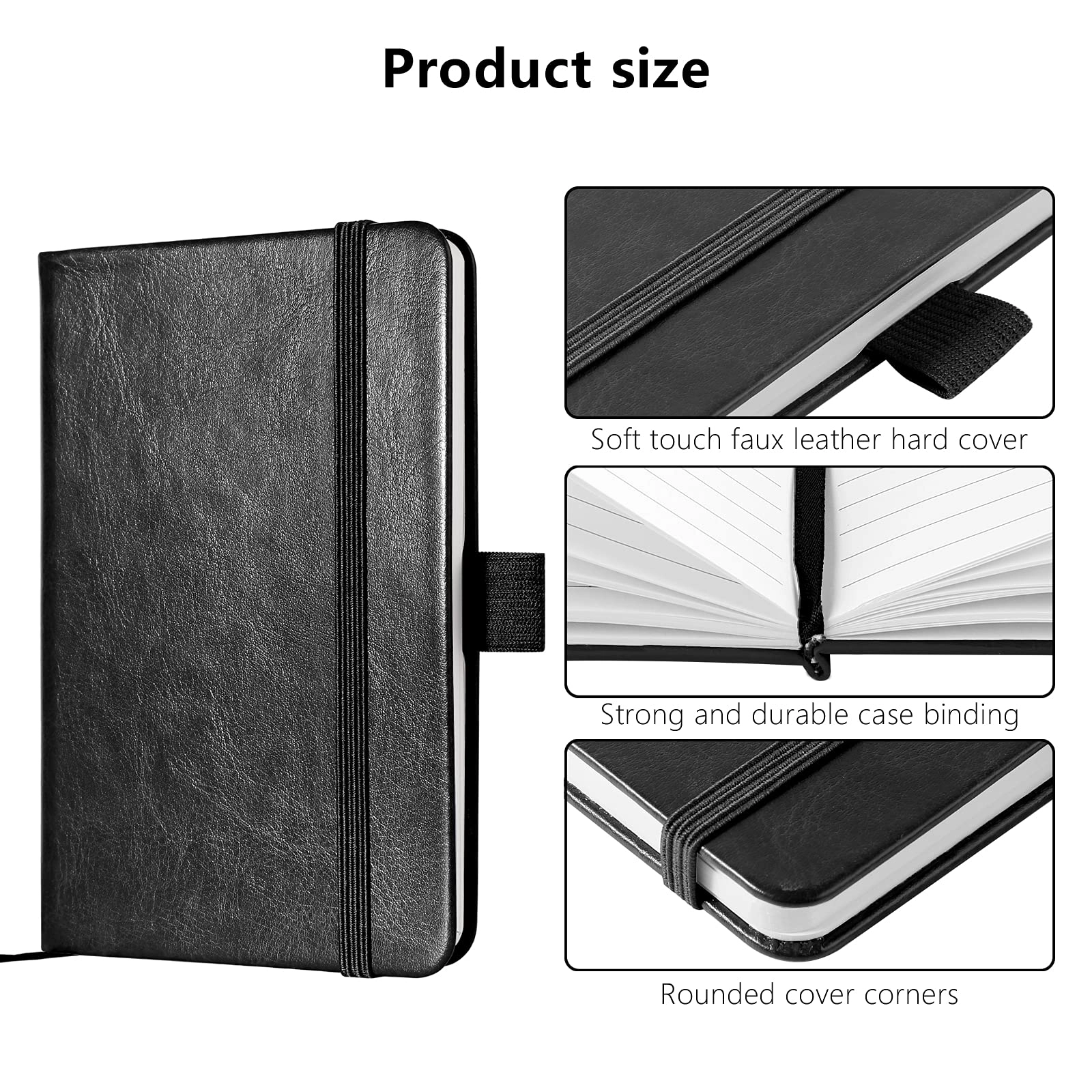 A6 Notebooks A6 Hardcover - Lined 100 Sheets
