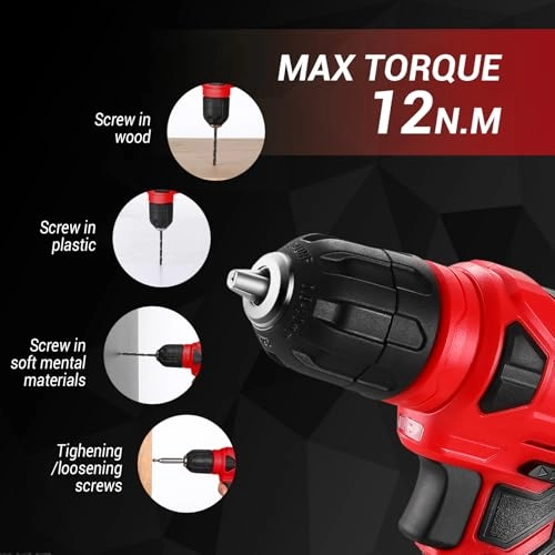 Drill Set - 8V Cordless 126 Piece