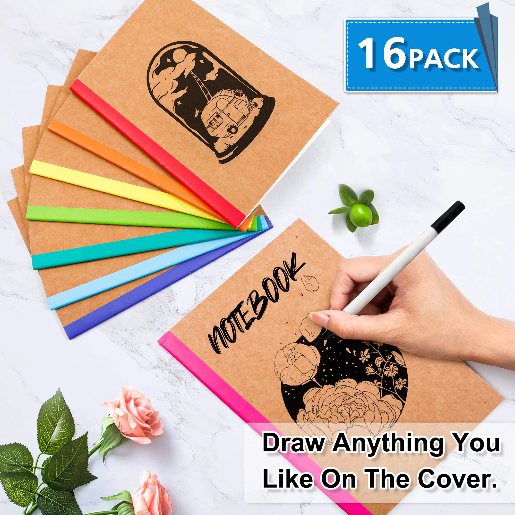 Composition Notebook A5 Softcover - Lined 30 Sheets