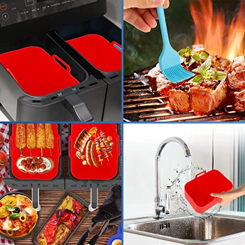 Air Fryer Silicone Liner - Food-grade Silicone 2 piece(s)