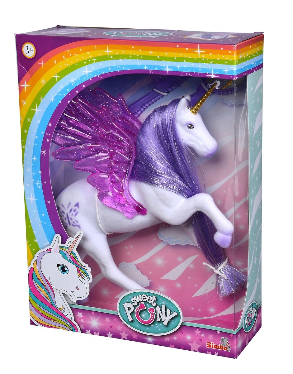 Sweet Pony Unicorn 30.5 cm - Glitter Wings 3 Pcs