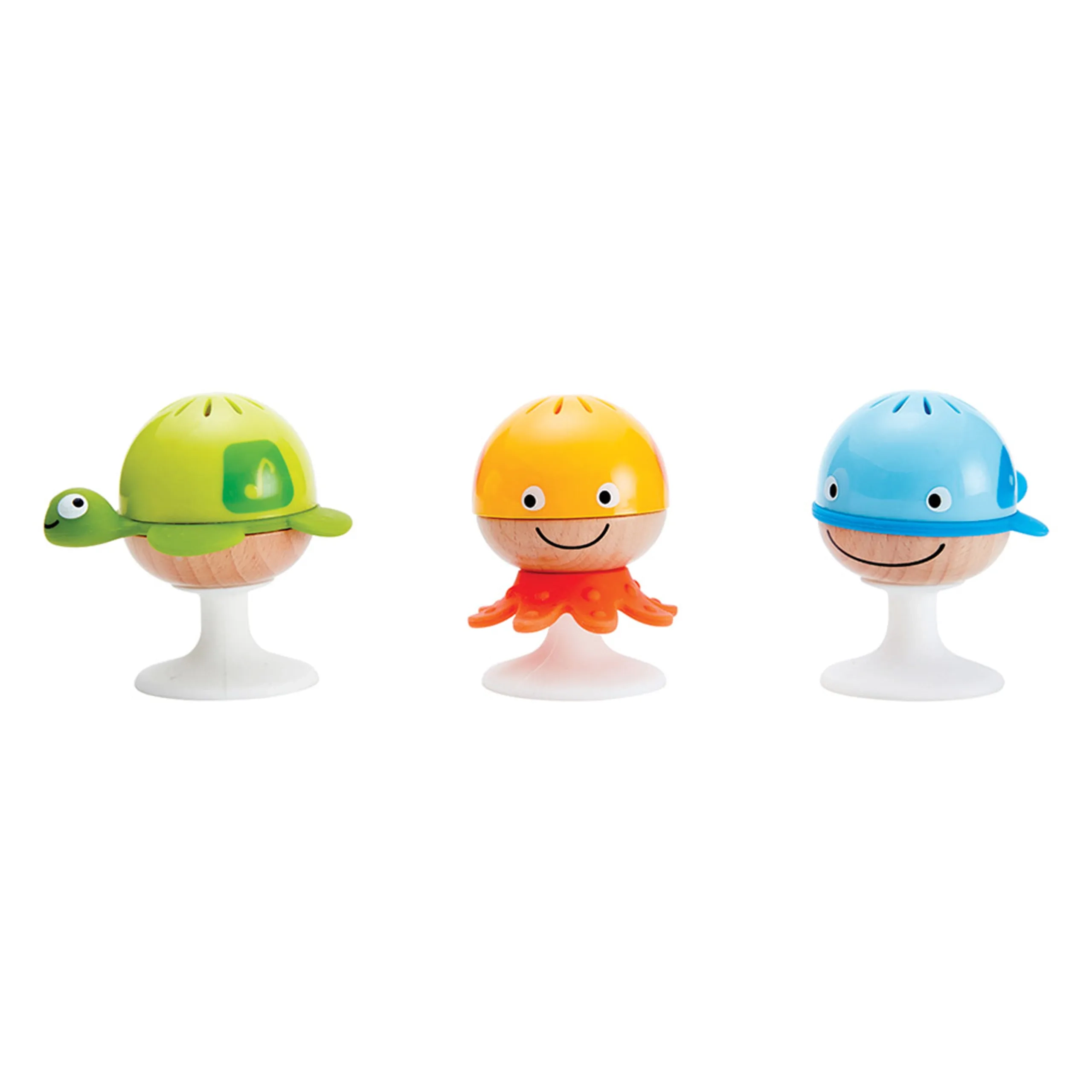 Stay Put Animal Rattles - 0 + 3pcs