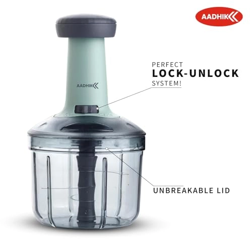 Vegetable Chopper - 900 ml 6 Blades