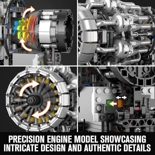 Turbojet Engine (10216) - Motorized STEM