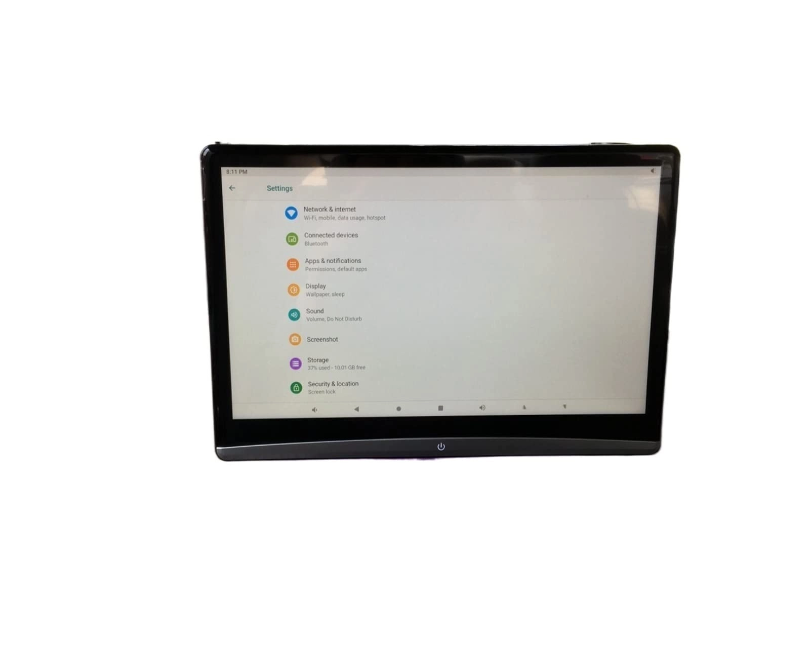 Car Headrest Screen - 12.5 inch