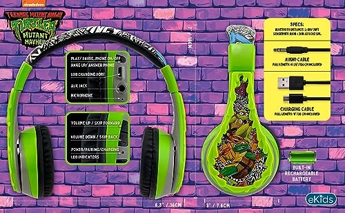 Teenage Mutant Ninja Turtles - Wireless Headphone