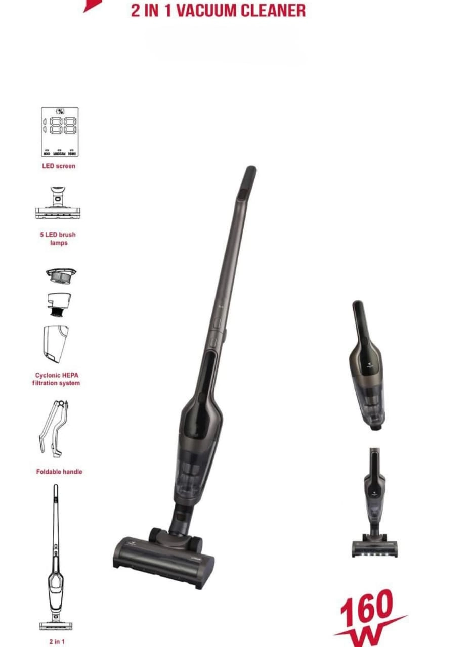 2 in 1 Rechargeable Vacuum Cleaner