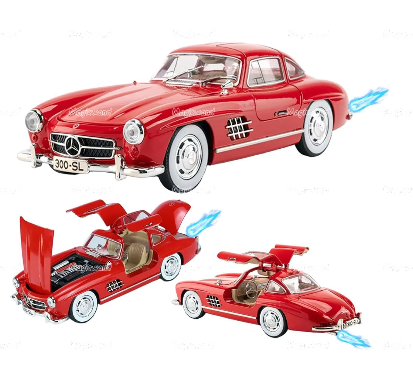 Magicwand 1954 Merrc 300SL - 1:24 Die Cast