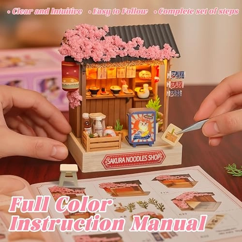 Dollhouse Miniature DIY House Kit - Dream Bottle Series 1:32