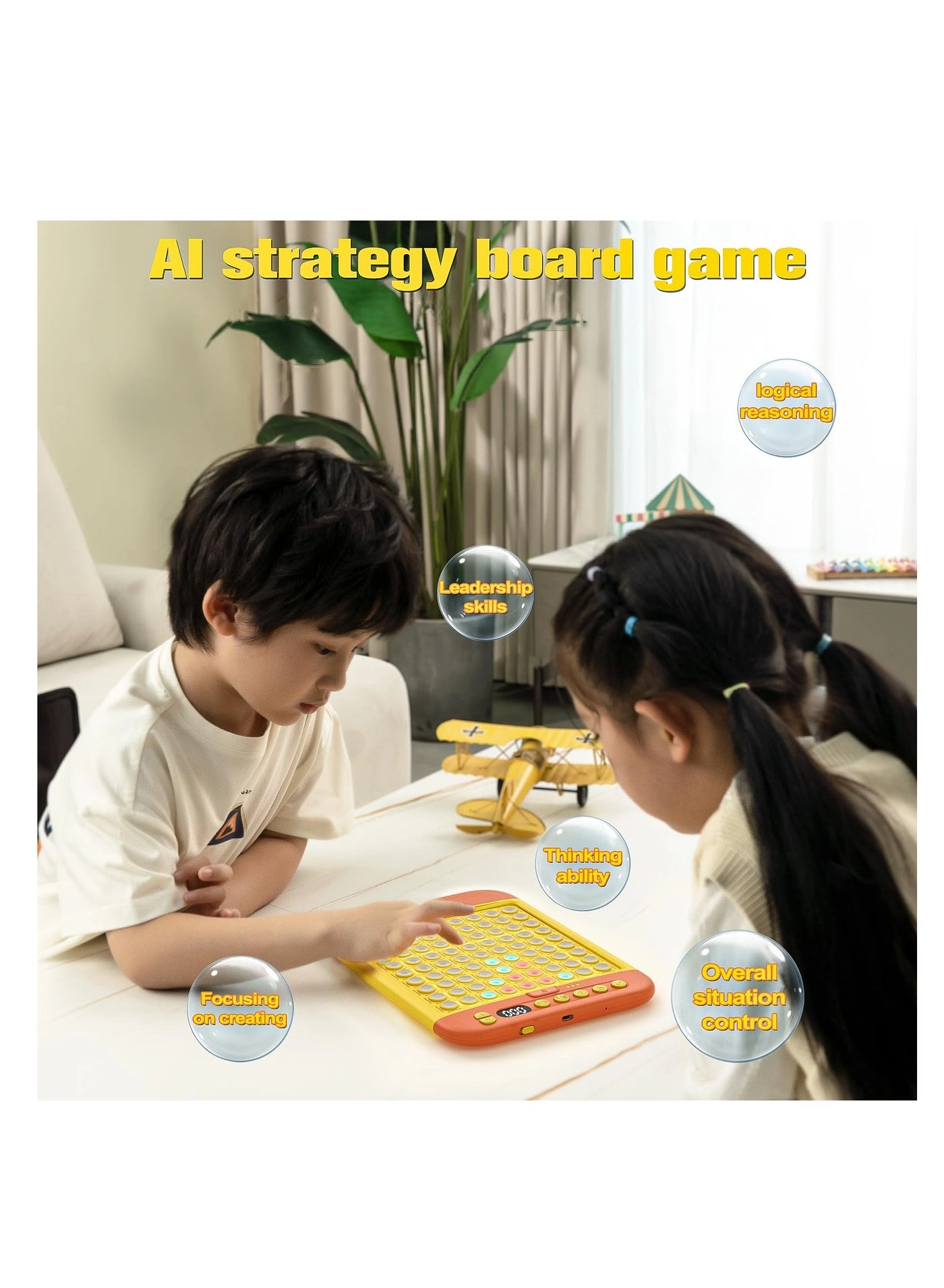 Smart Board Game - 11 Built-in Games AI Opponent