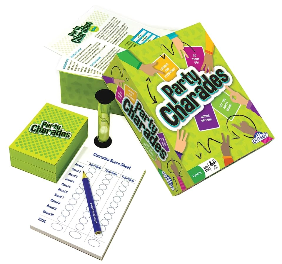 Party Charades - 110 cards 10 years English