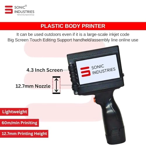 Thermal Inkjet Plastic Printer