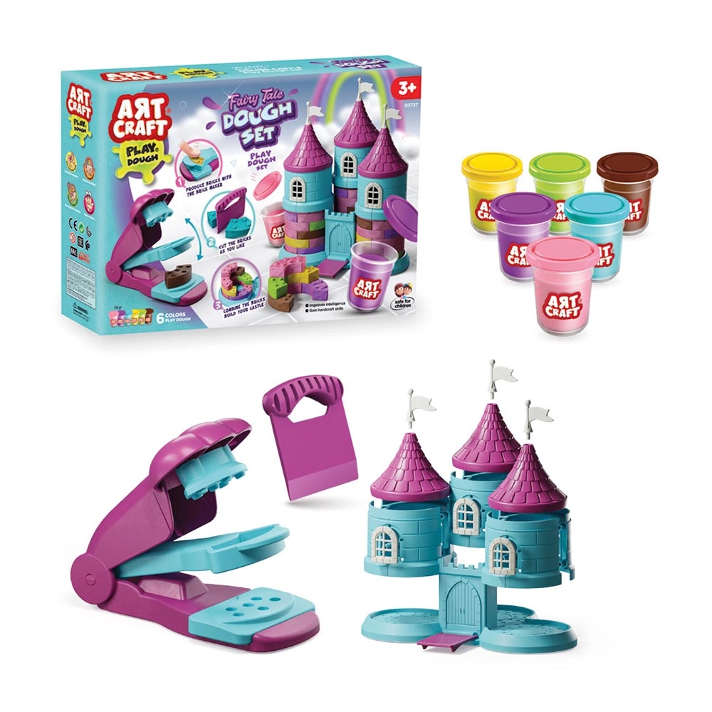 Art Craft Fairy Tale Dough Set - 3+ years 6 cans
