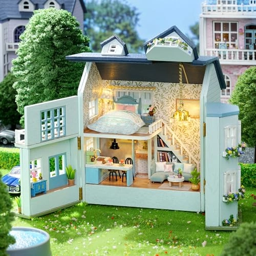 Miniature Dollhouse Kit - Warm House 1:32