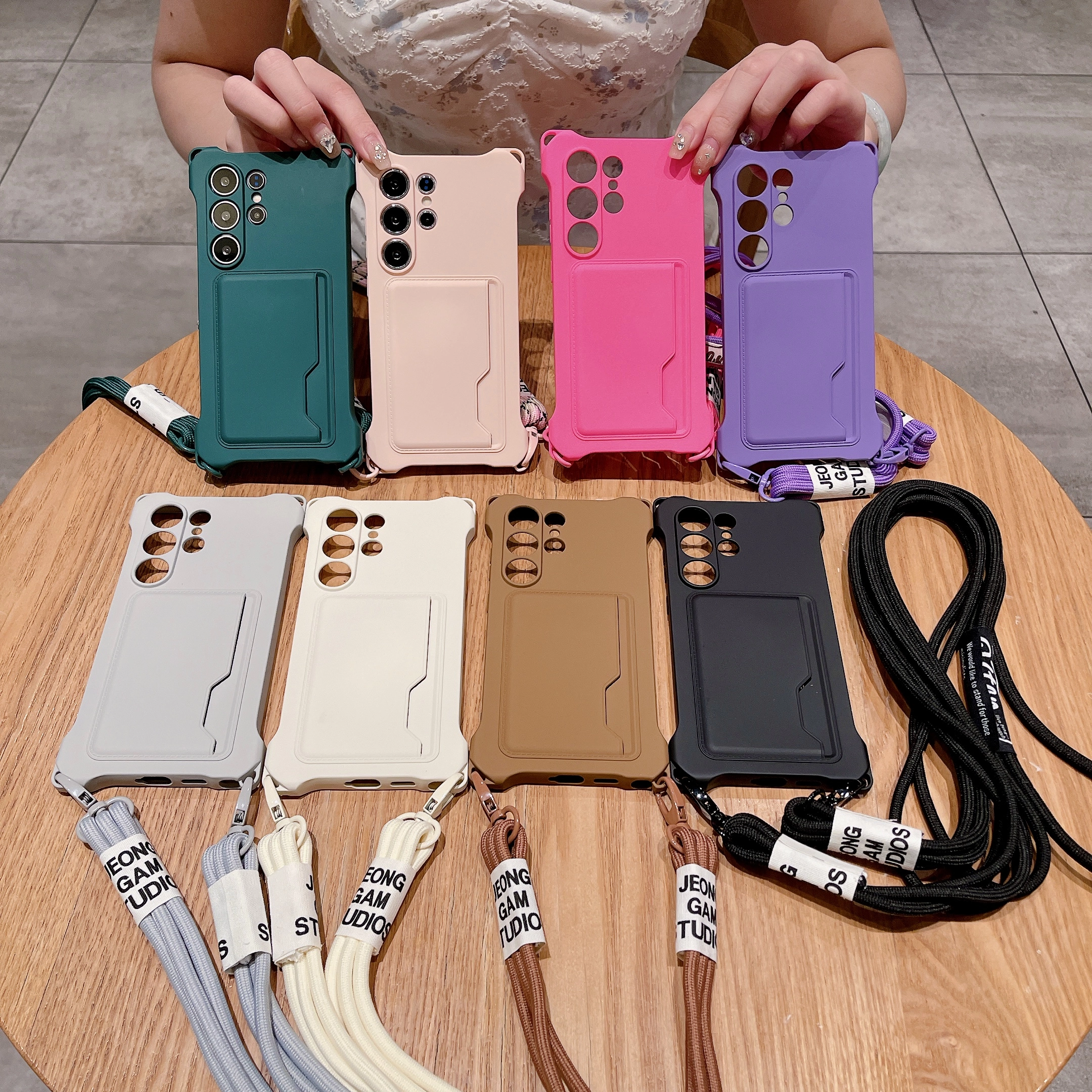 Crossbody Wallet Phone Case - TPU for Samsung Galaxy S23 Plus