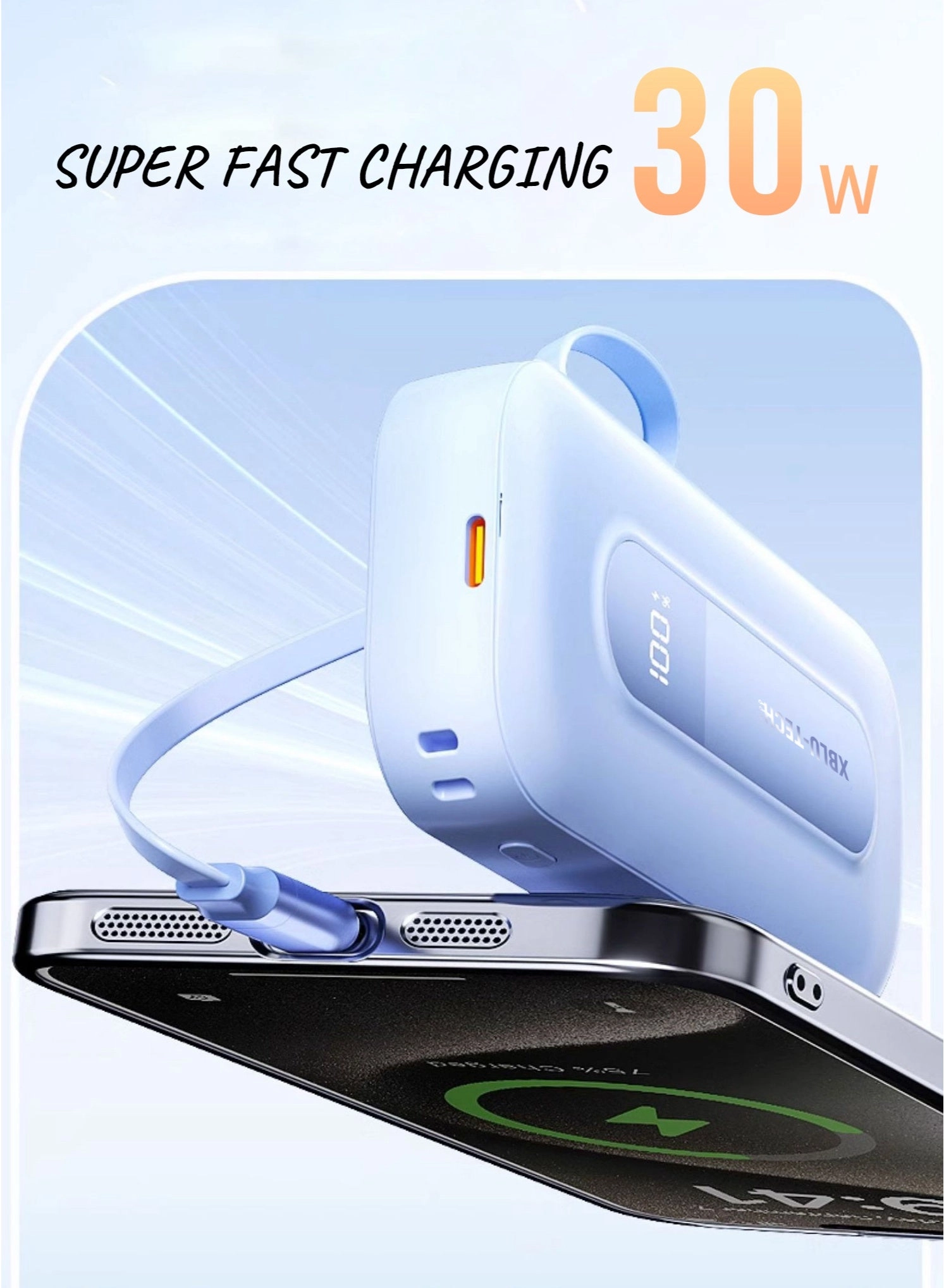 Power Bank - 10000 mAh 30W