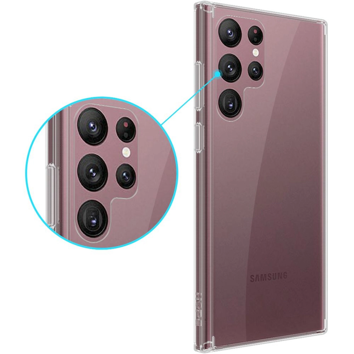 Case Back Case for Galaxy S22 Ultra