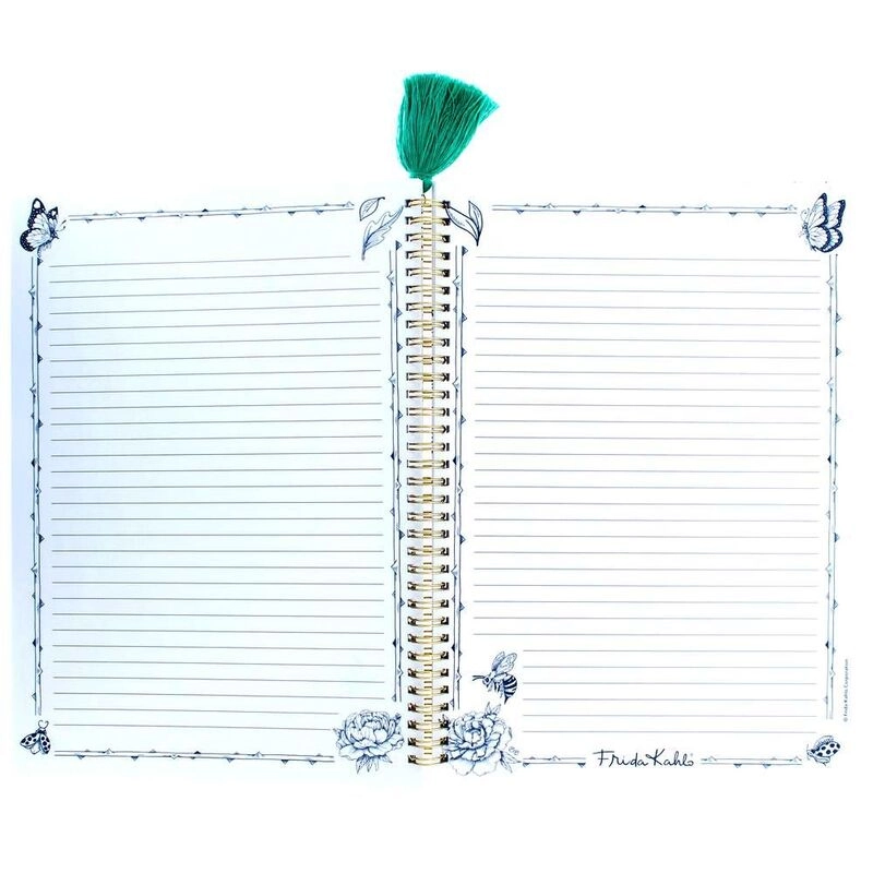 BLUEPRINT COLLECTIONS Frida Kahlo A4 - Lined 80 Sheets