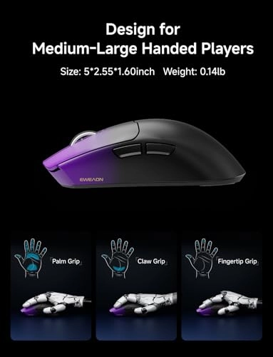 S9 Pro Gaming Mouse - 2.4Ghz Wireless Bluetooth USB