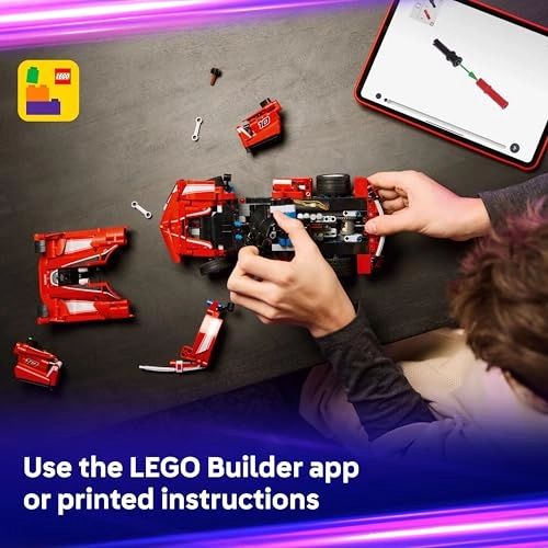 Technic Ferrari FXX K (42212) - V12 engine moving pistons