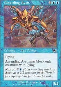 Wizards of the Coast Ascending Aven - Onslaught Blue Common