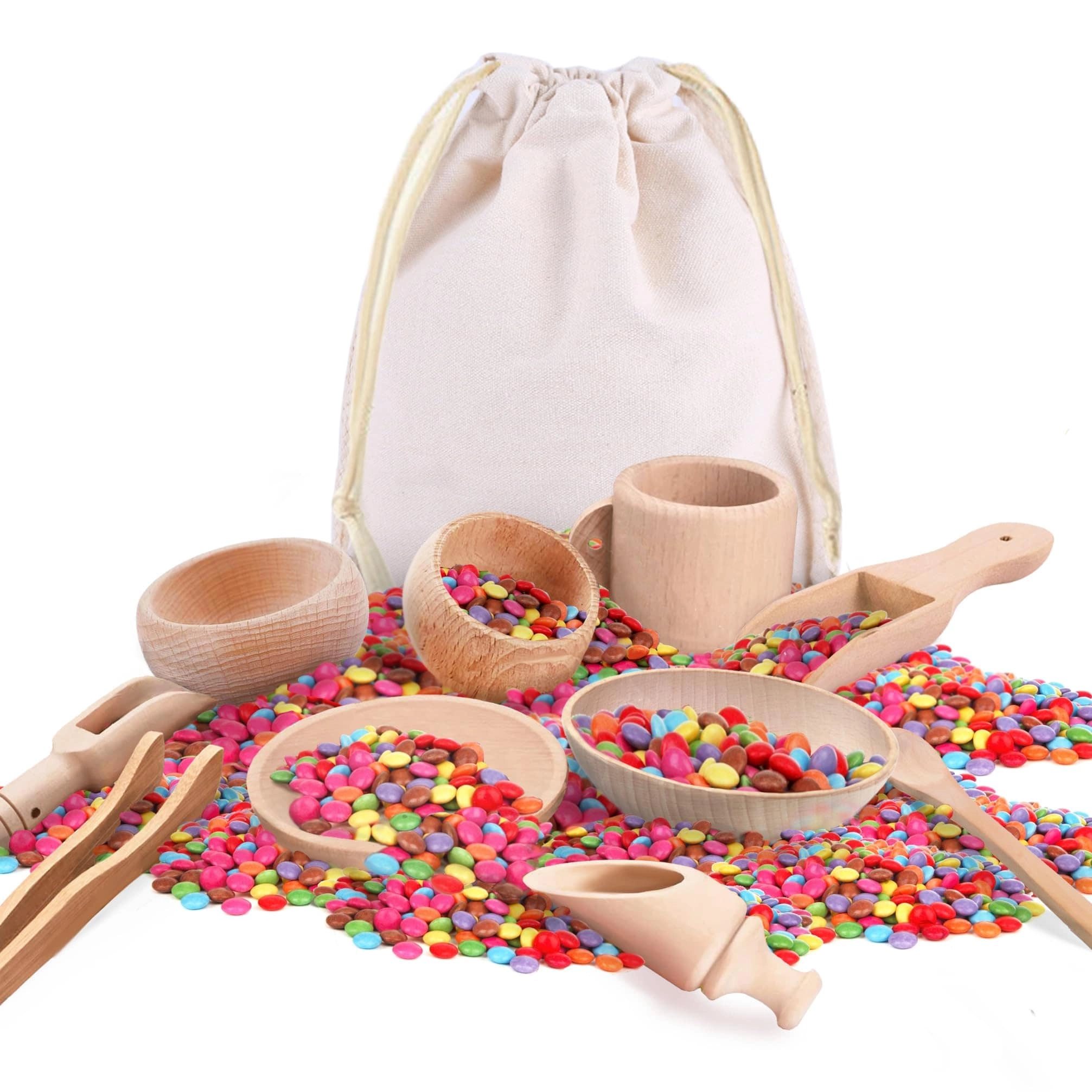 Yowlieu Wooden Bin Tools - 3 years+ 10 pieces