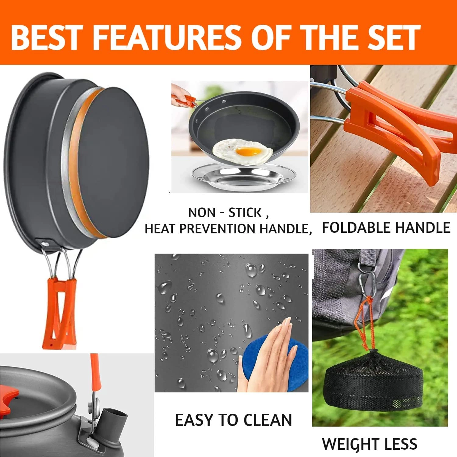 Camping Cookware Set - 1.00 Count