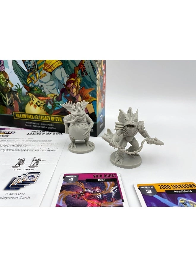 Renegade Game Studios Power Rangers: Heroes of the Grid: Villain Pack #3 - Legacy of Evil