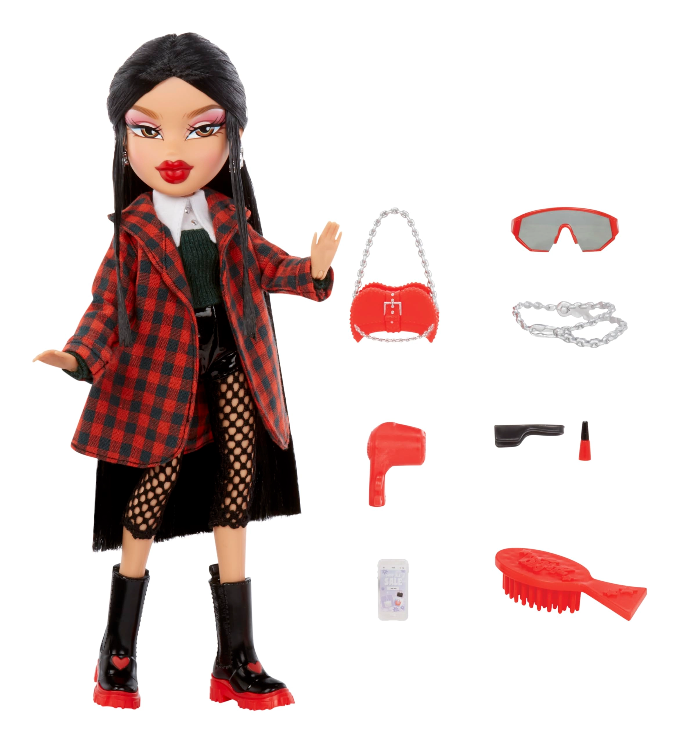Jade Fashion Doll - Alwayz 10 Accessories Poster Ages 6+