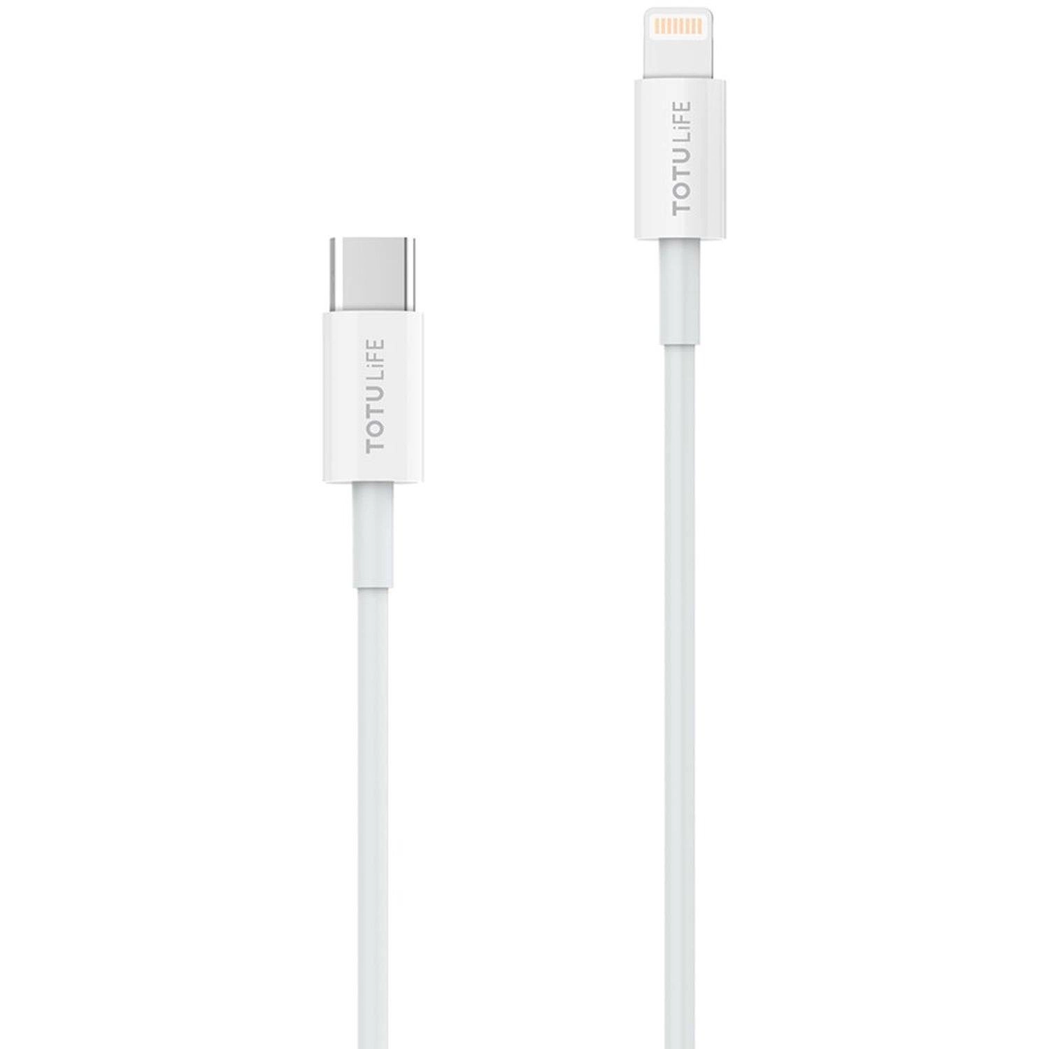 TOTUDESIGN Pure Series Lightning To USB-C Cable Lightning to USB-C PD 3m