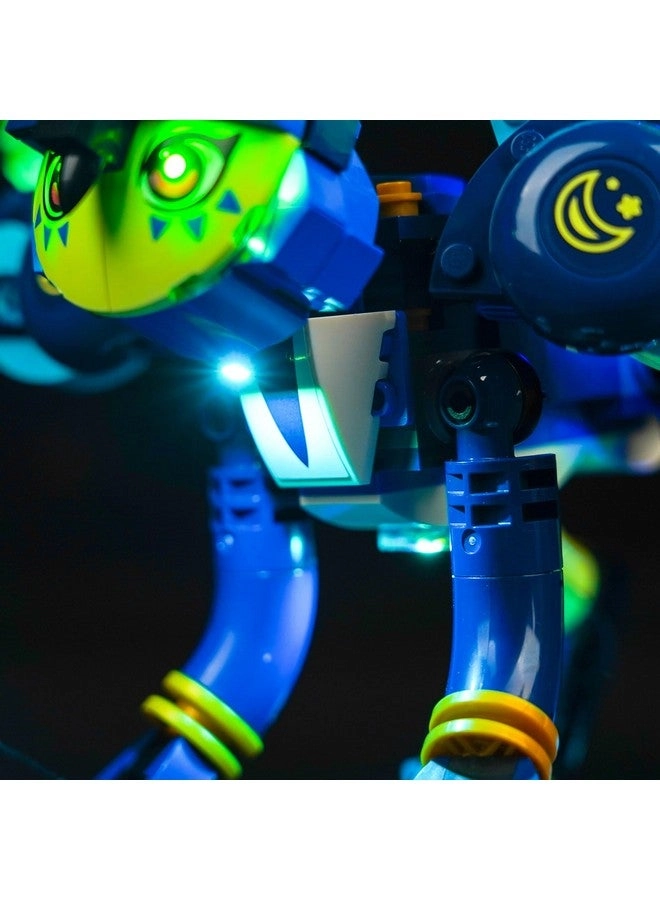 LED Light Kit - Compatible with LEGO Zoey and Zian The Cat Owl 71476 DREAMZzz Lights Only, No Models