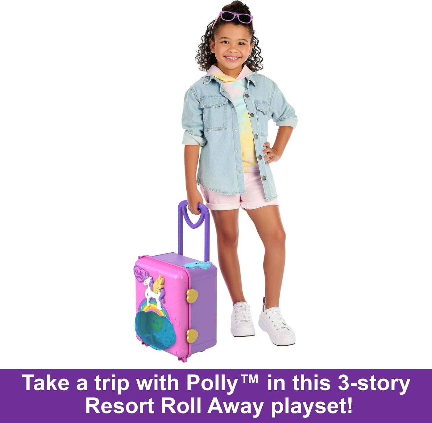 Polly Doll - 3-inch + Lila Doll + Shani Doll + Nicolas Wells Doll Ages 4+