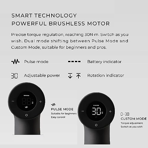 Cordless Brushless Drill - 2000mAh + Multipurpose Screwdriver + Adjustable Spanner + Needlenose Plier + Claw Hammer + Rubber Hammer + Self-lock Measure Tape + 18 Bit & Drill Set