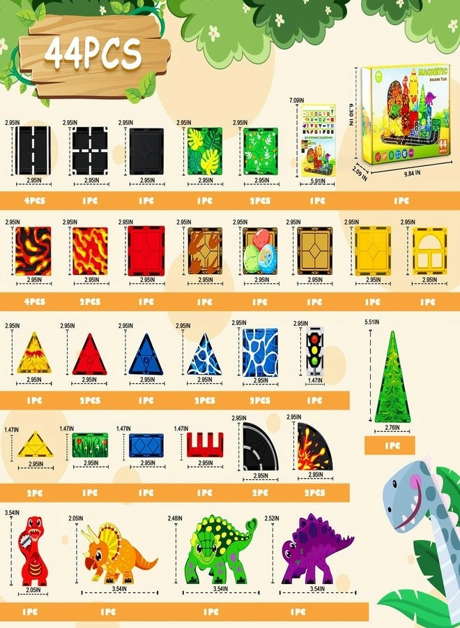 Dinosaur Magnetic Tiles