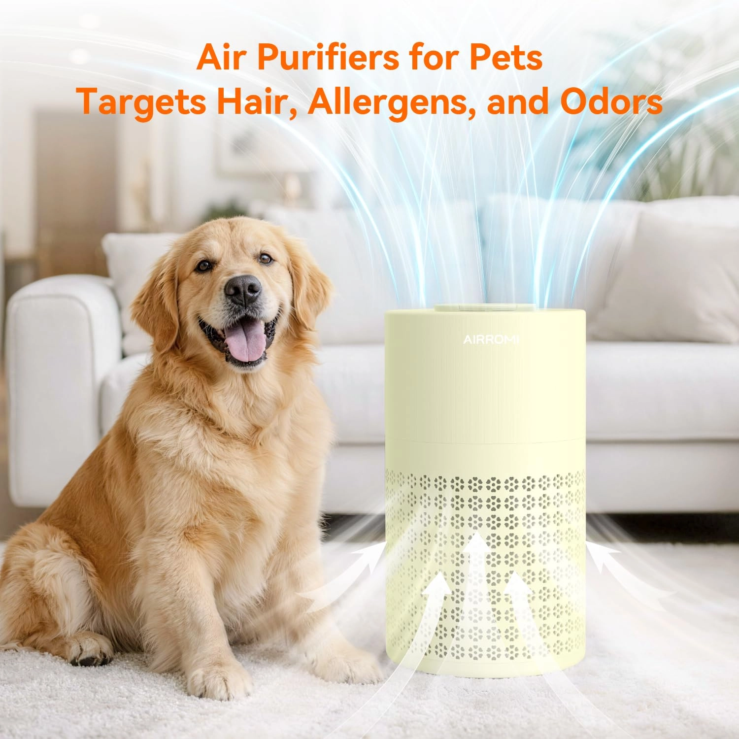 A2001 - Beige HEPA 3in1 Filter