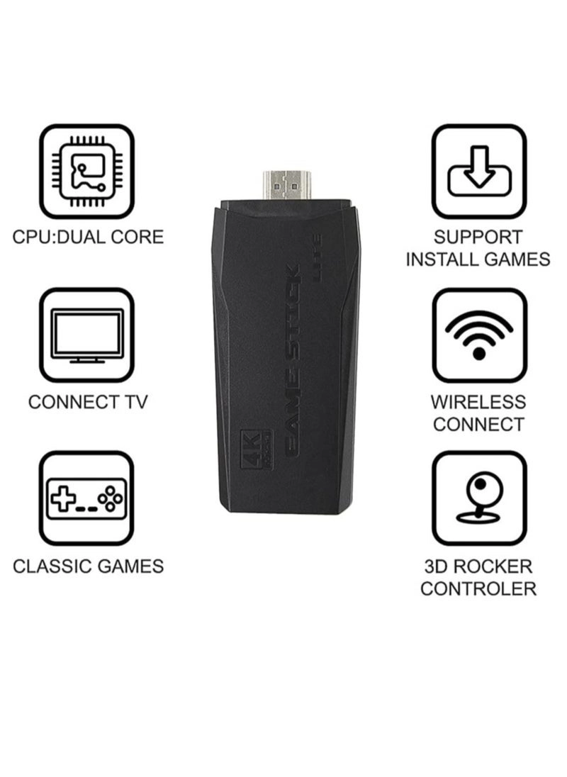 Integrated retro 4K game console