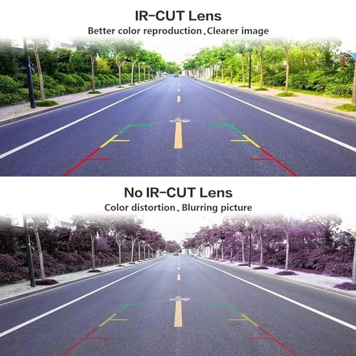 Brake light camera - Night vision 720 x 576 px + Monitor - 7 inch