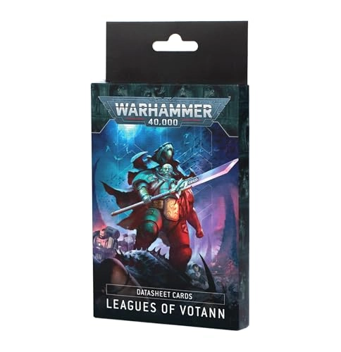 Votann Leagues Datacards - 26 Cards Metallic Teal