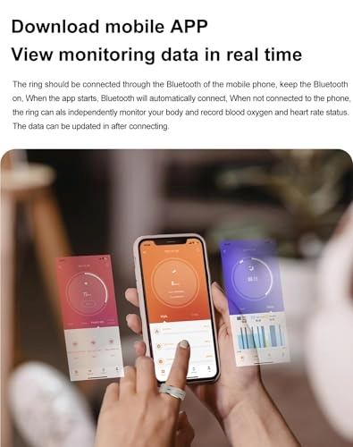 Smart Ring - 19MM Waterproof Health Tracker