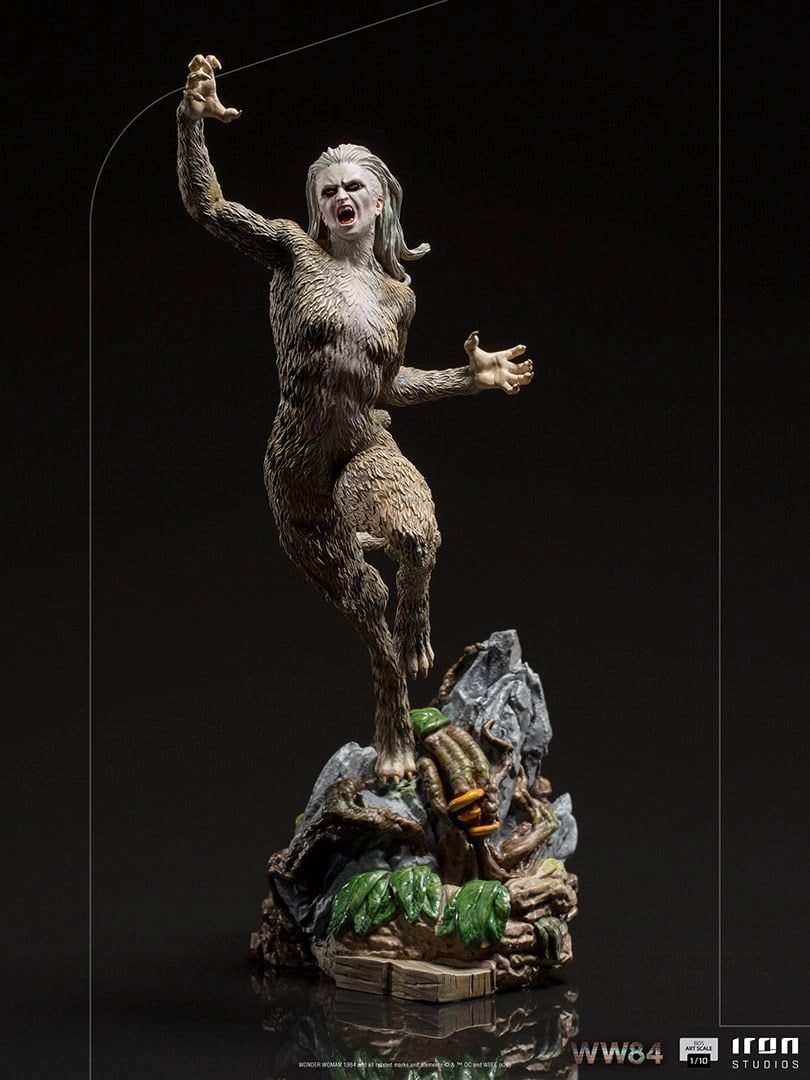 Iron Studios Battle Diorama Series Cheetah - Wonder Woman - Art Scale 1:10 Polystone Hand Painted