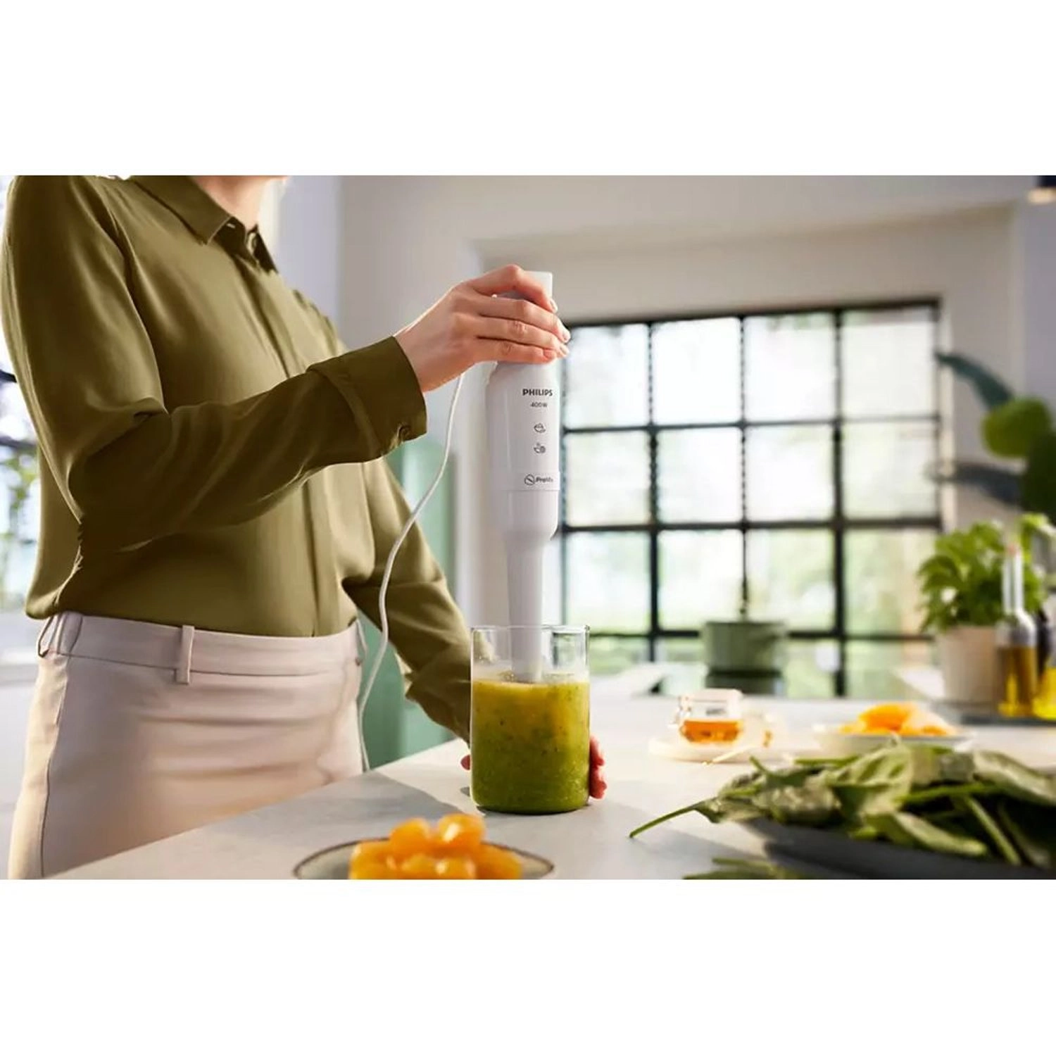 HR2520/01 - Hand Blender ProMix Technology