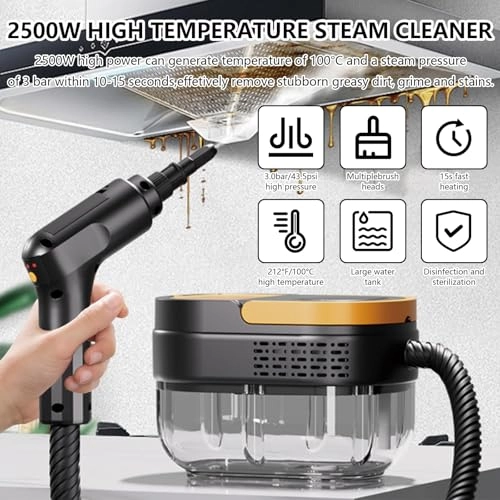 Handheld High-Temperature Steam Cleaner - 1600ml