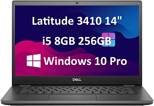 (Renewed) Latitude-3410 - 14'' 256GB 8GB 256GB Core i5-10210U