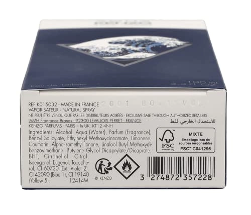 Aqua Eau de Toilette 100ml