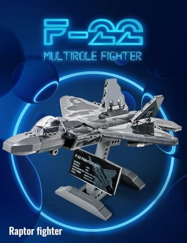 F-22 Raptor Fighter Jet - 626 pcs